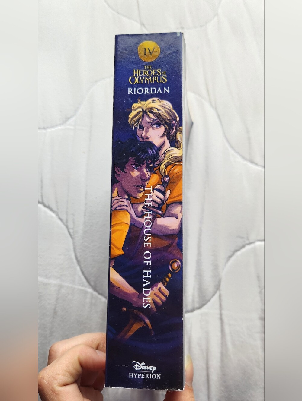 The House of Hades (Heroes of Olympus) - Illustrated Spine - Blue & Gold
